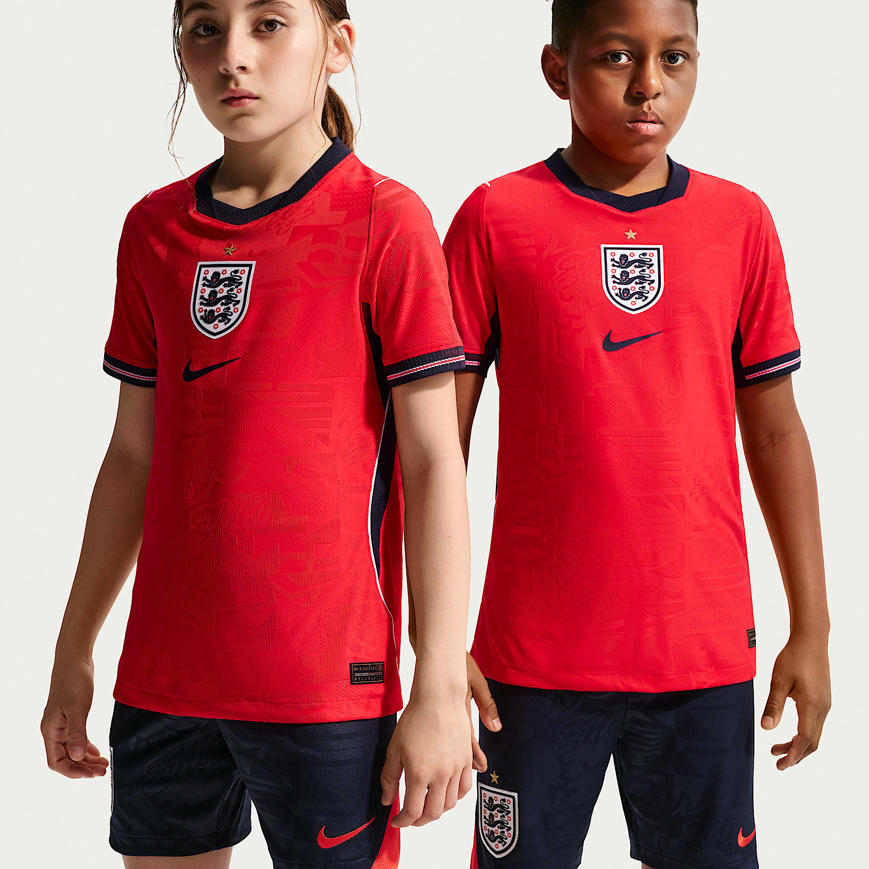 England National Team 2026 Match Away Big Kids' Nike Aero-FIT